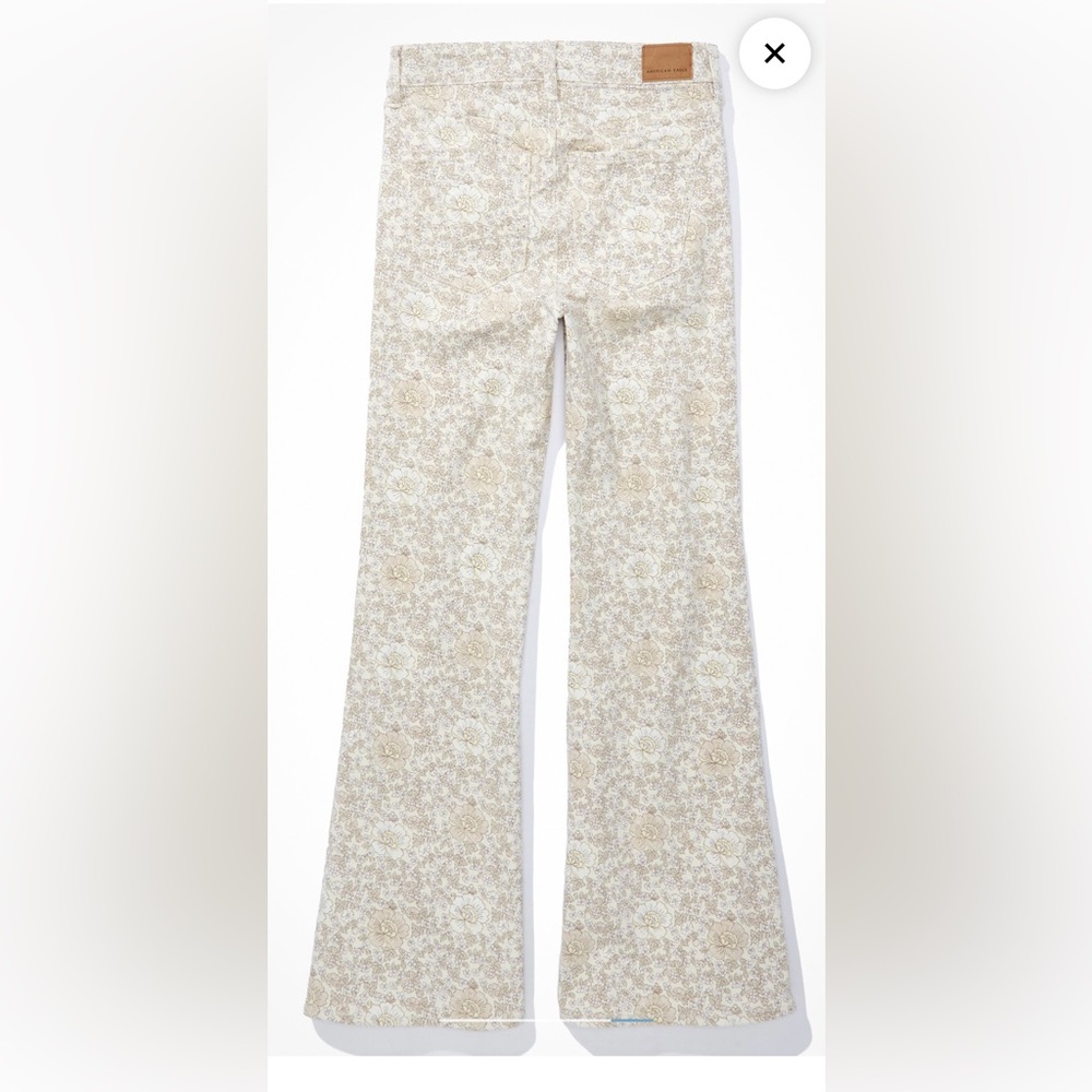 AMERICAN EAGLE | Next Level Floral Flare Jeans - Picture 3 of 6